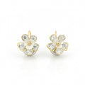Bloom Crystal Floral Earrings GWE -99