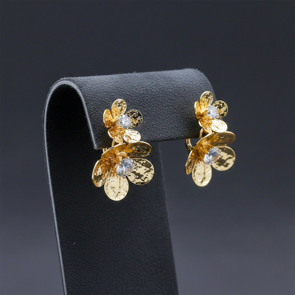 Floral Drop Earrings GWE -164