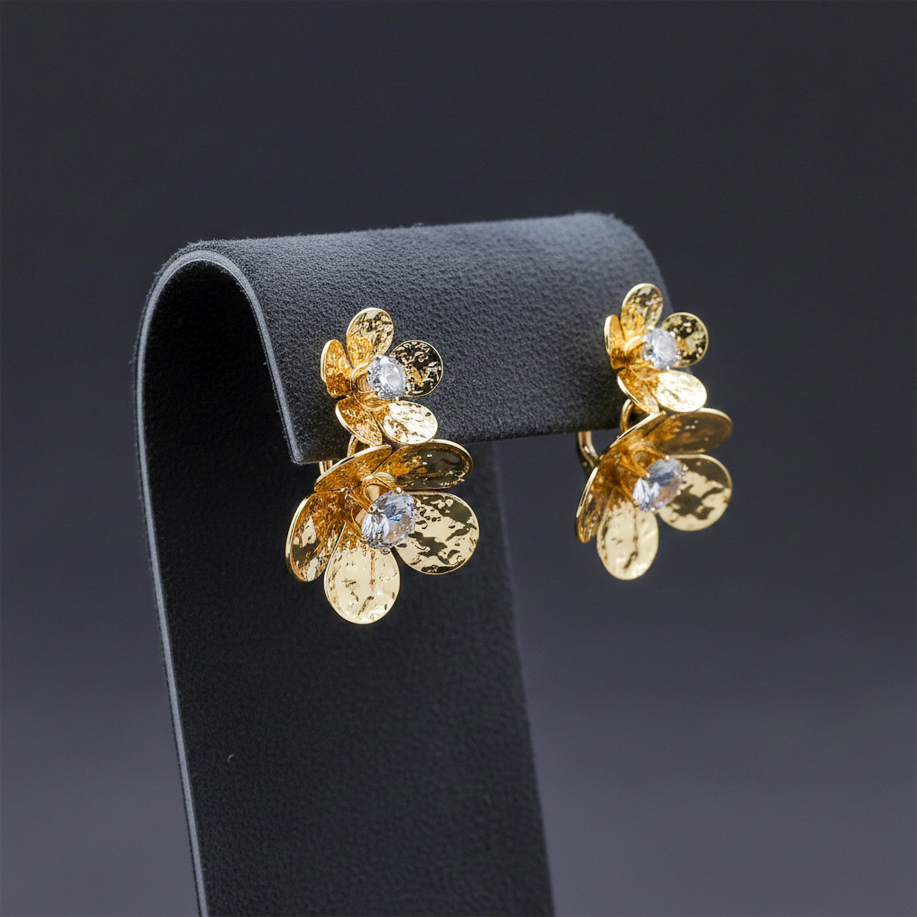 Floral Drop Earrings GWE -164
