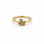 Golden Swan Sparkle Ring GWR -12