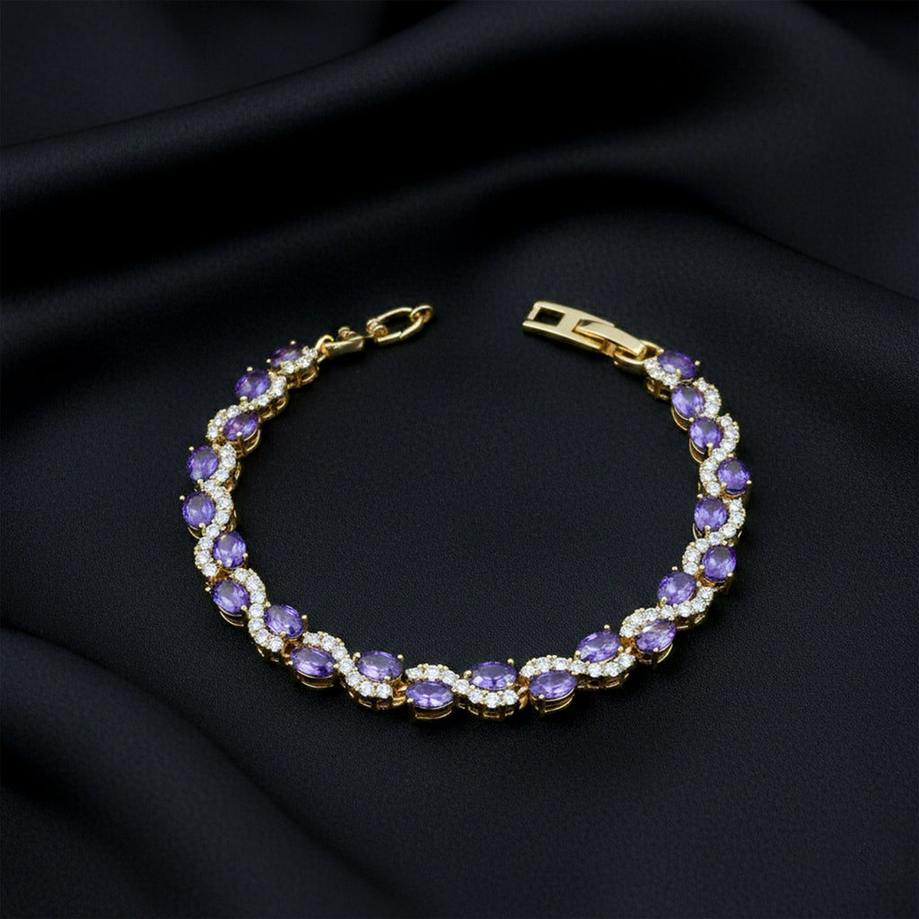 Purple Halo Bracelet GWB -146