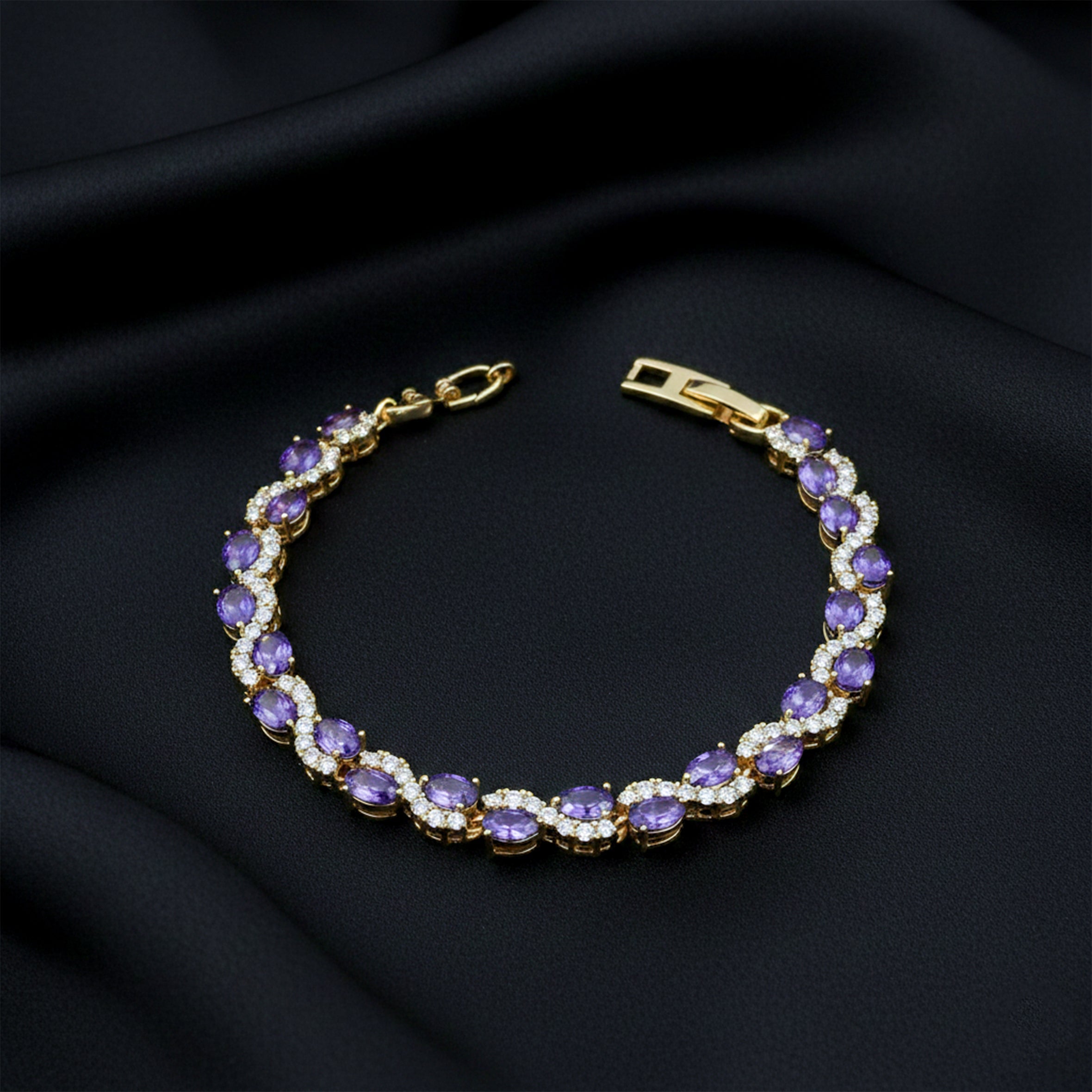 Purple Halo Bracelet GWB -146