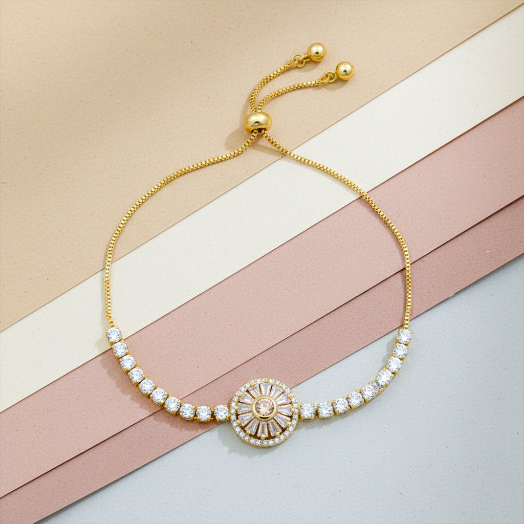 Golden Radiance Adjustable Bracelet GWB -115