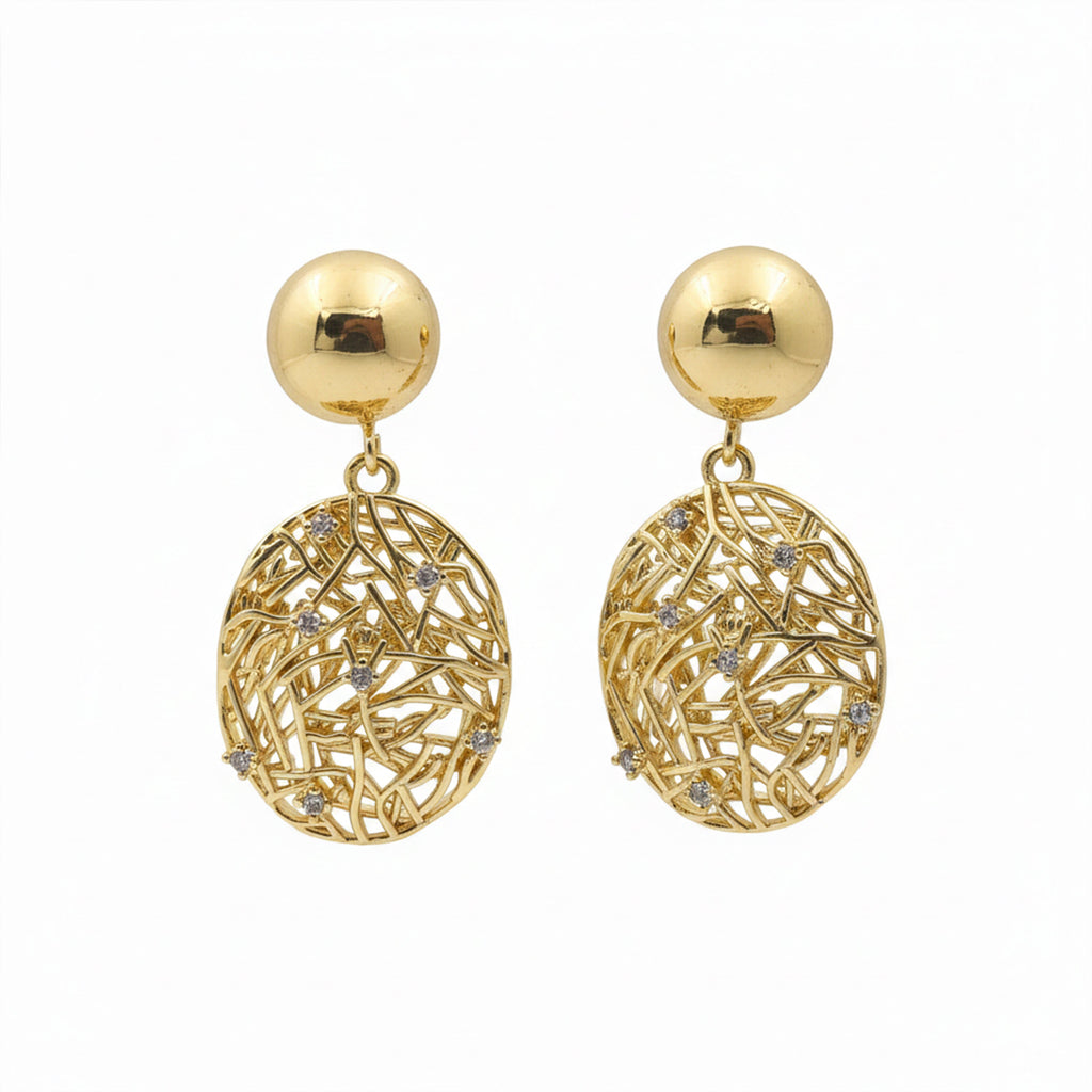 Sunora Weave Drops earrings GWE -13
