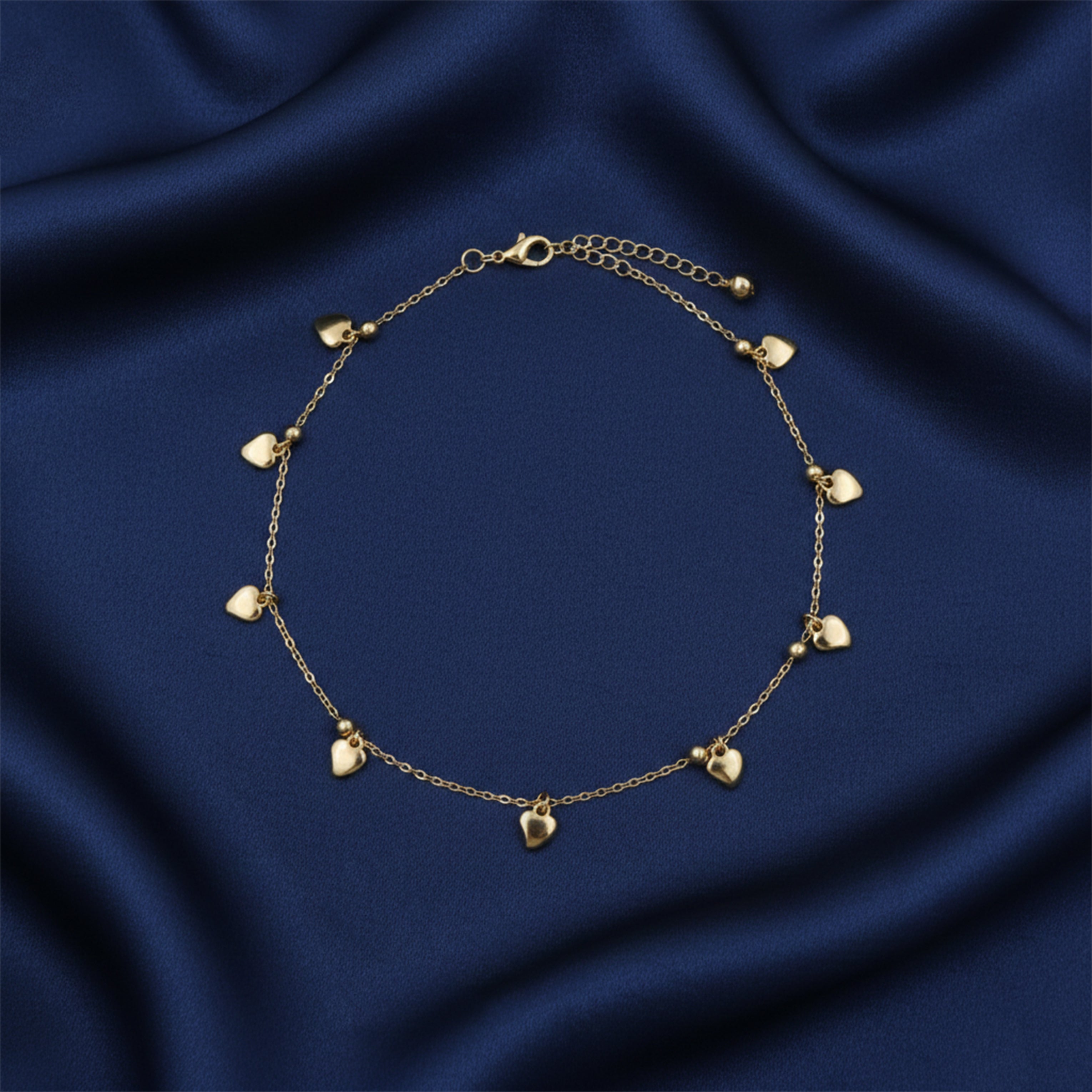 Mini Heart Charm Anklet GWA -51