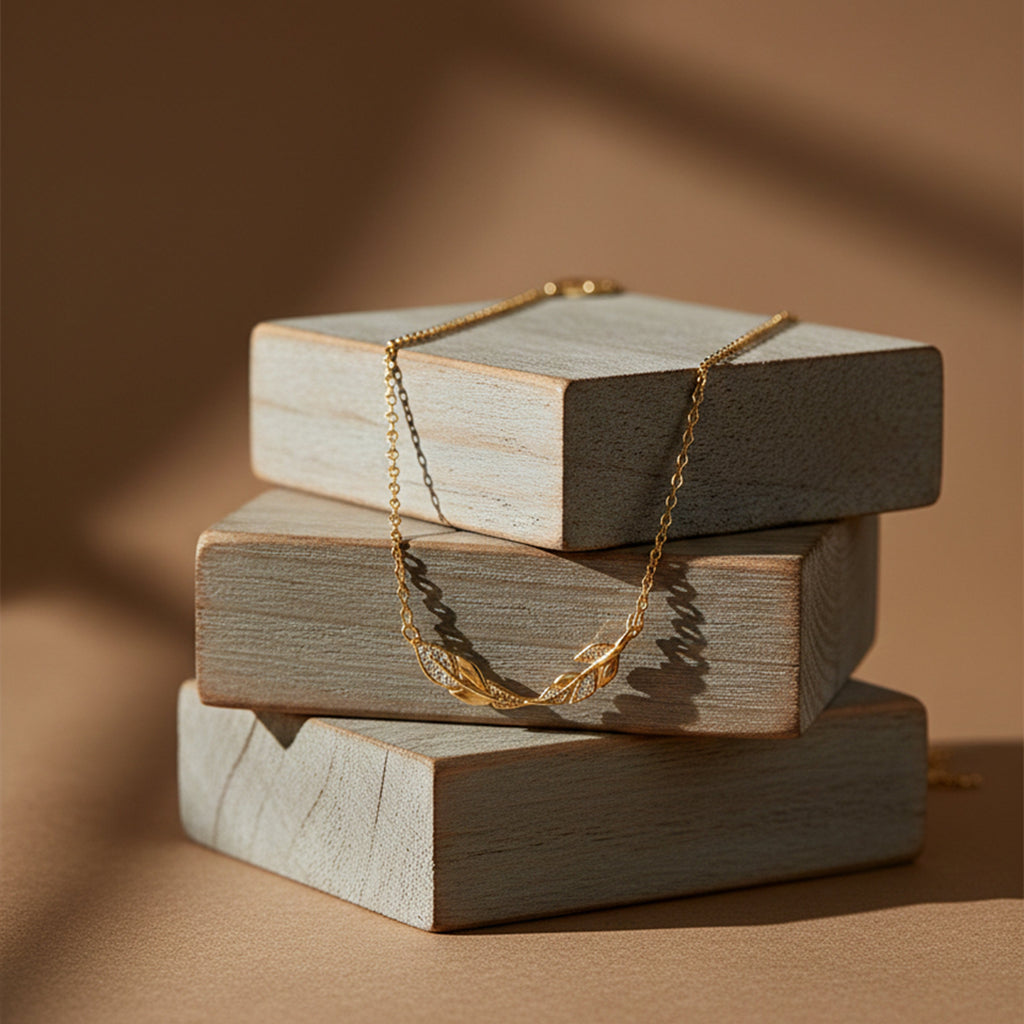 Swarna Leaf Neckless GWN -7