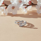 Silver Radiance Bow Ring GWR -55