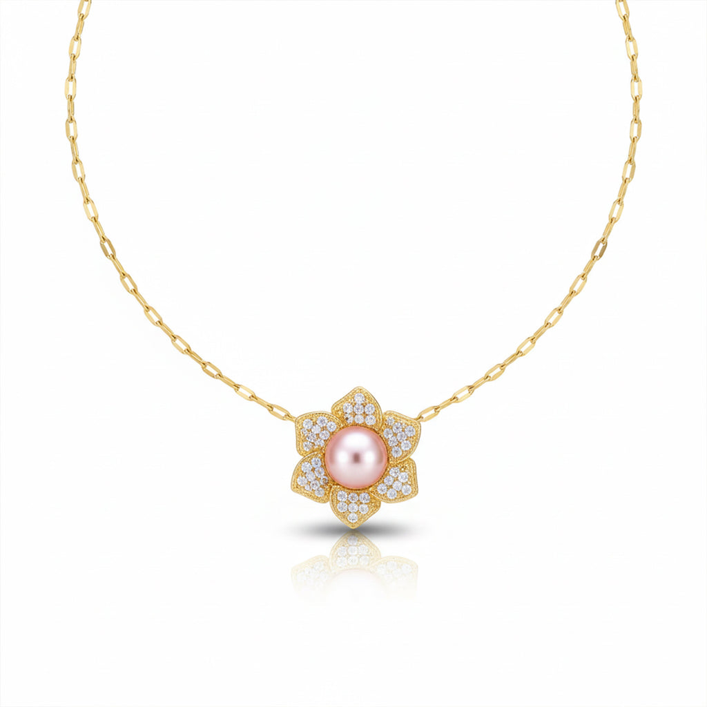 Golden Blossom Necklace GWN -41