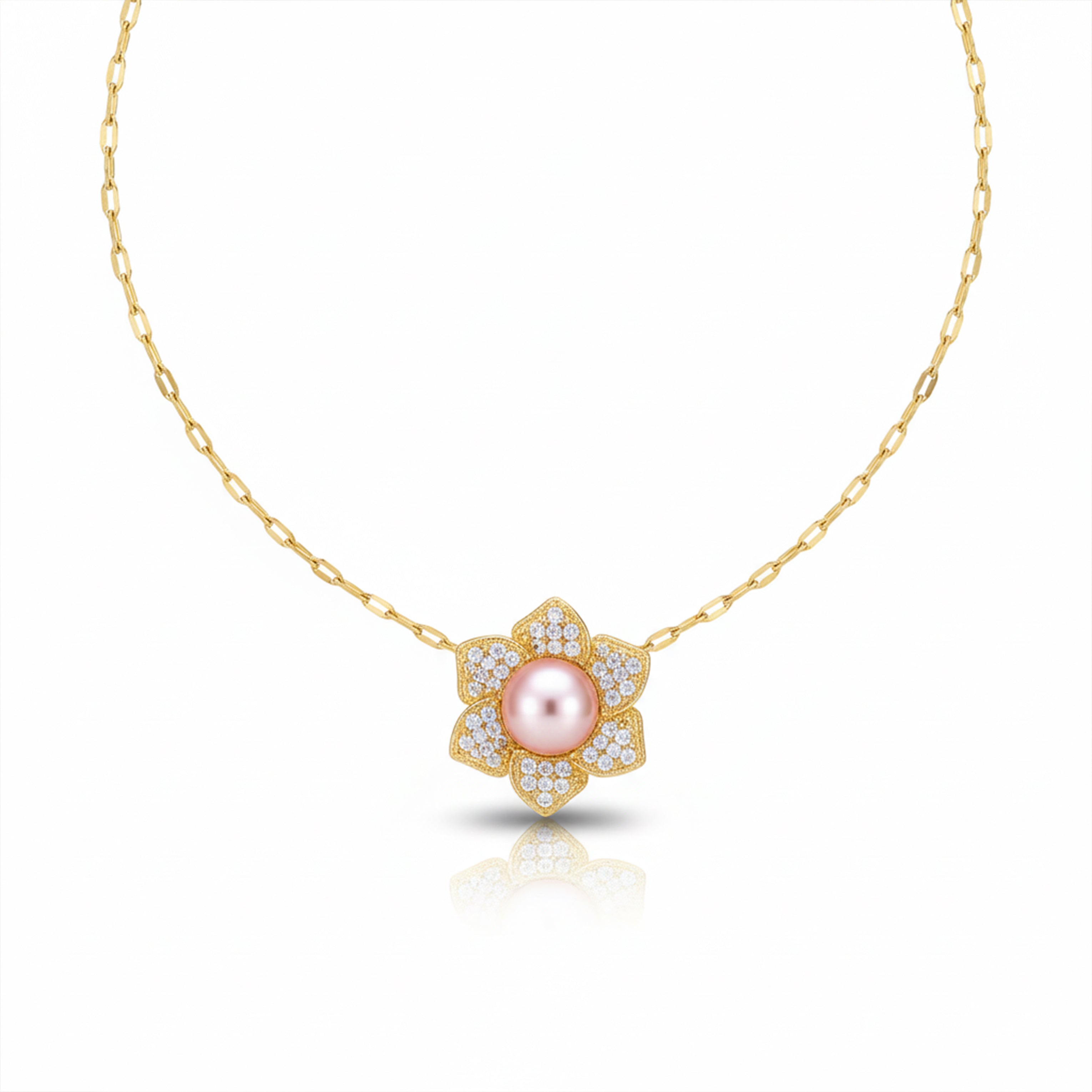 Golden Blossom Necklace GWN -41