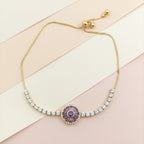 Royal Amethyst Bracelet GWB -113