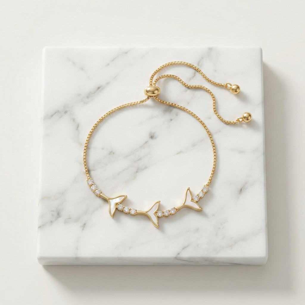 Resin Fish tail Women Bracelet GWB -16