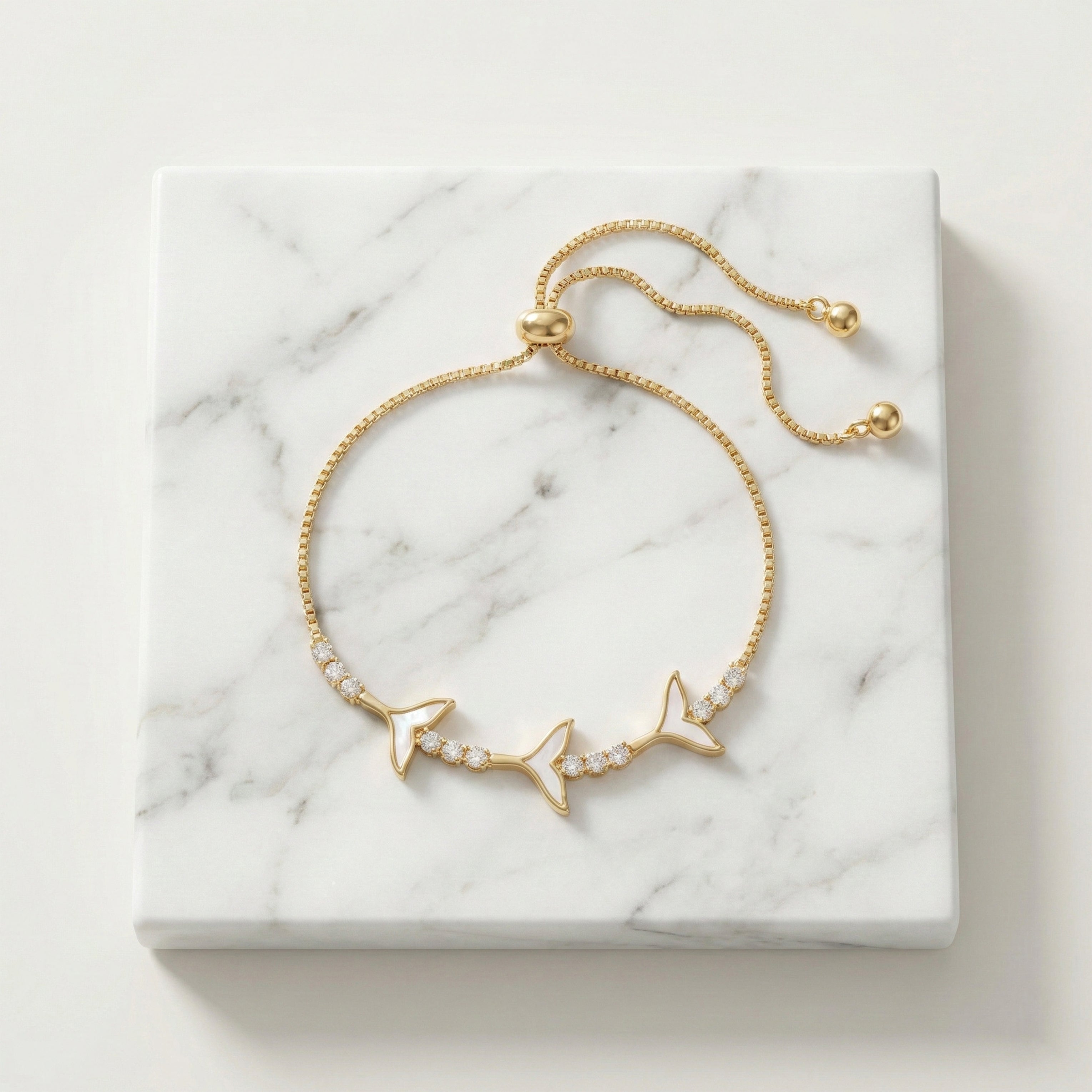 Resin Fish tail Women Bracelet GWB -16