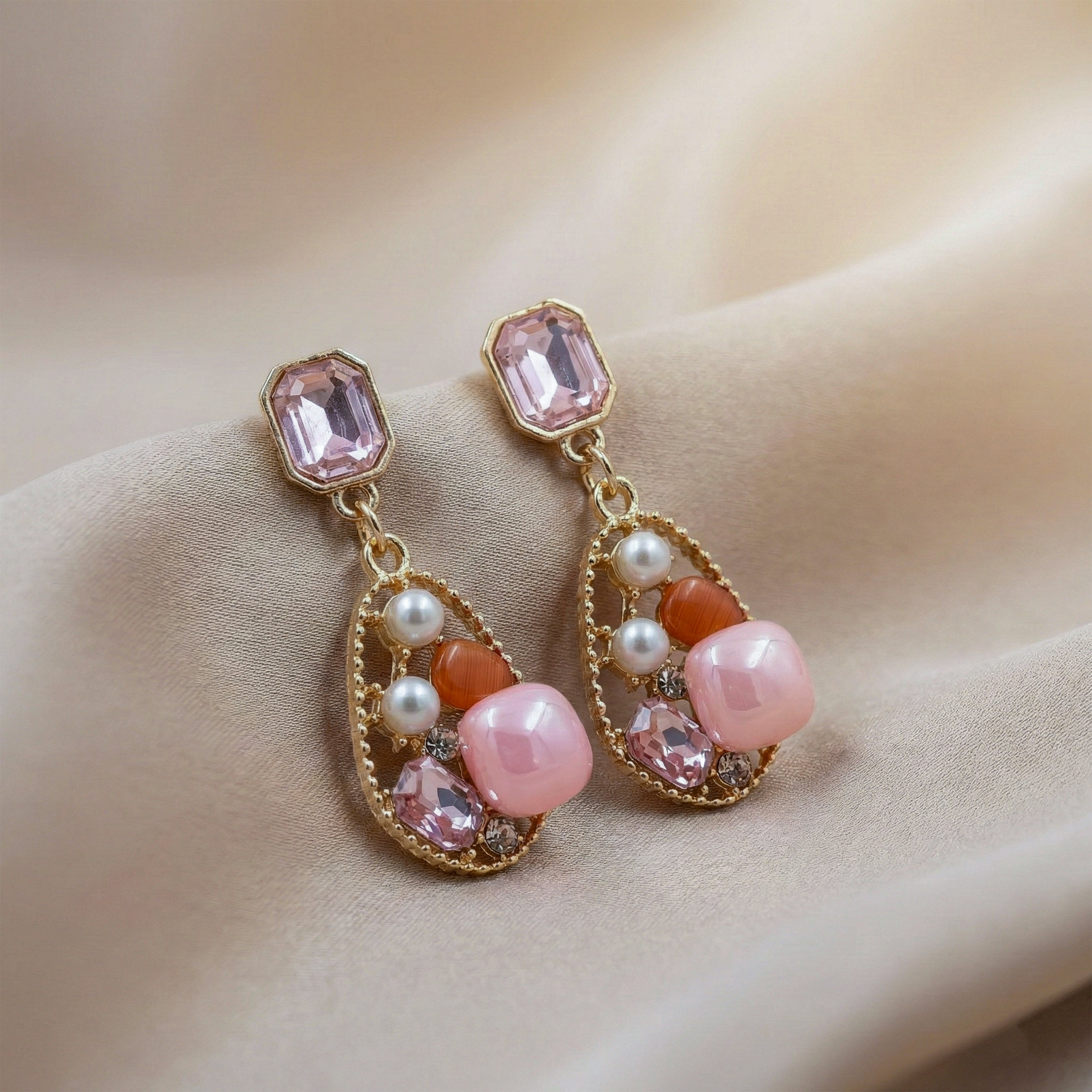 Pearl Drop Earrings GWE -197