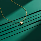 Square Mother-of-Pearl Women Neckless GWN -71