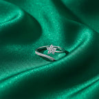 Silver Star Adjustable Ring GWR -80