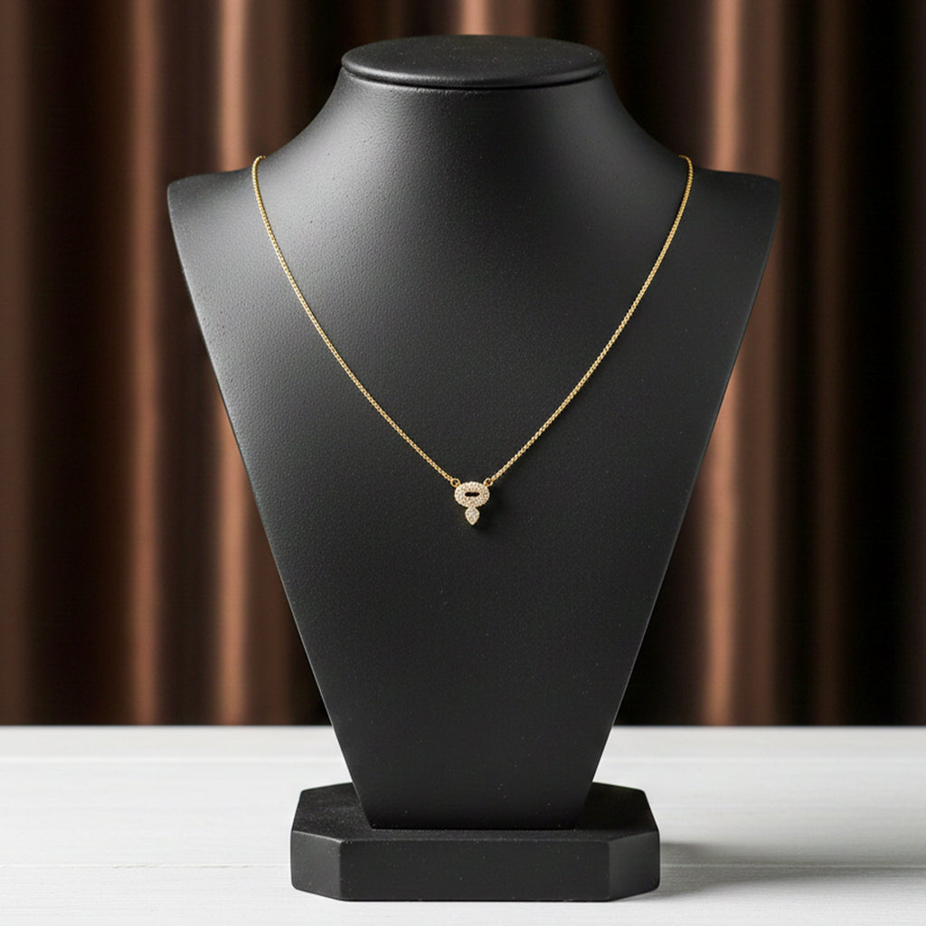 Golden Clover Spark Pendant Necklace GWN -55