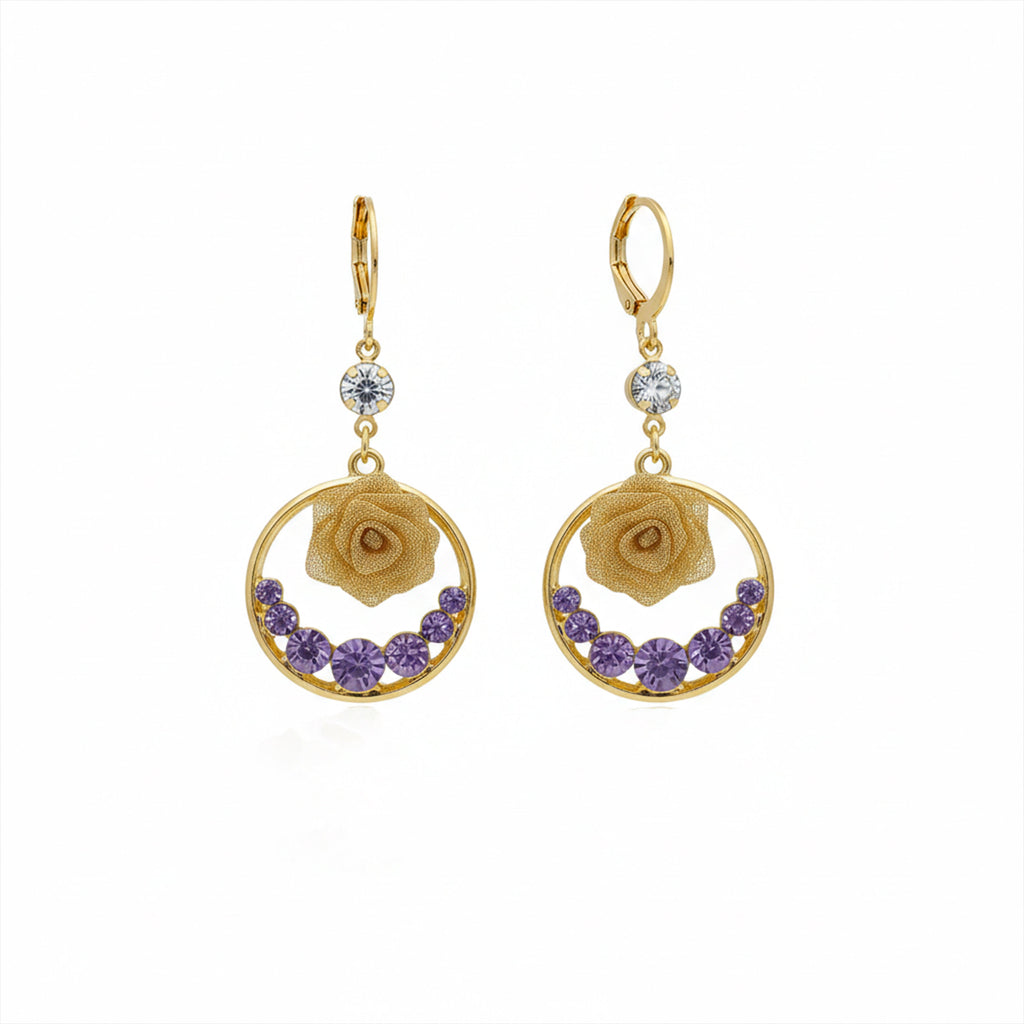 Gold Hoop Earrings GWE -159