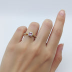 Pink Halo Adjustable Ring GWR -71