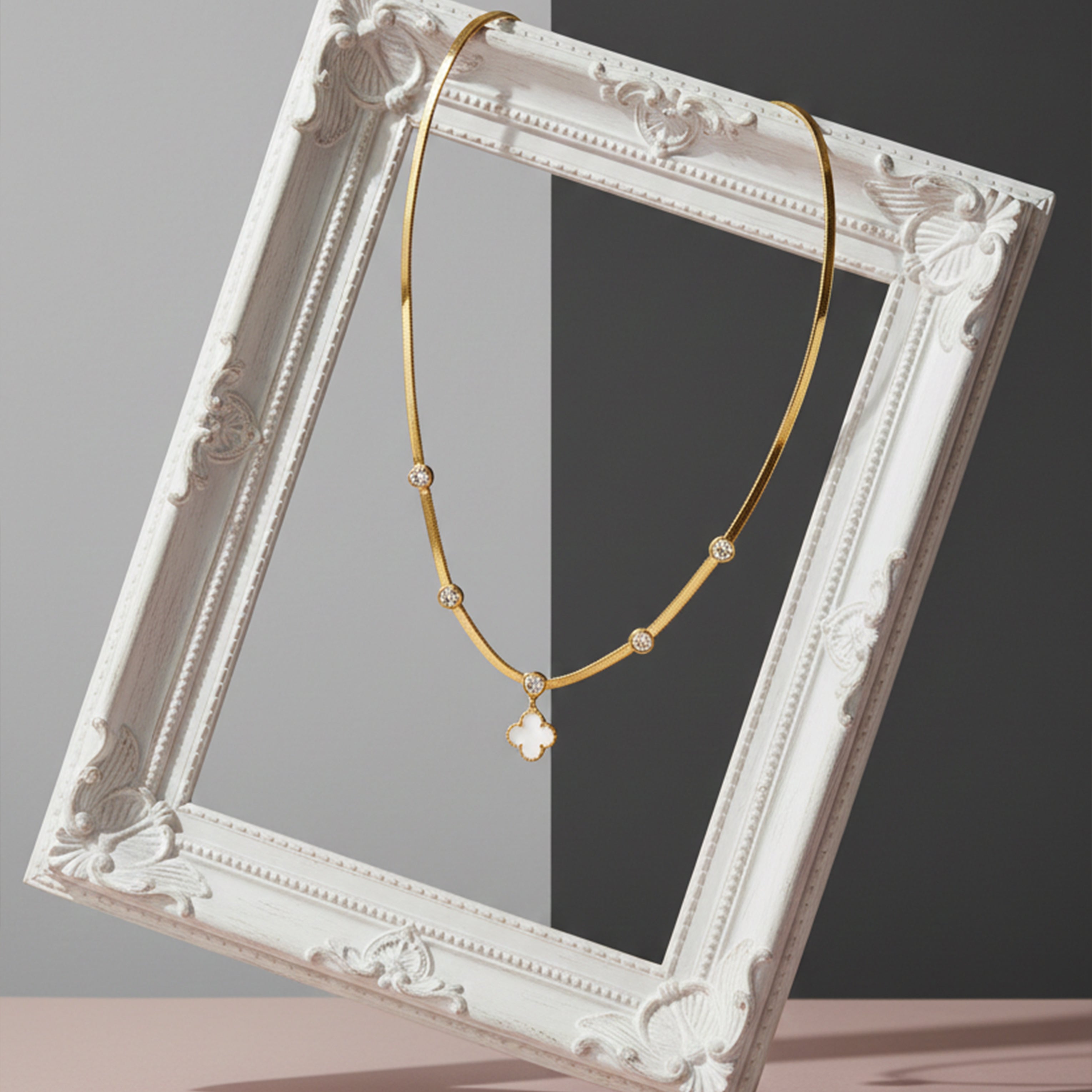 Ira Clover Necklace GWN -2