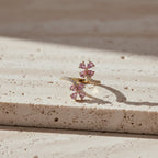 Pink Blossom Adjustable Ring GWR -72