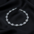 Silver Princess Halo Bracelet GWB -143