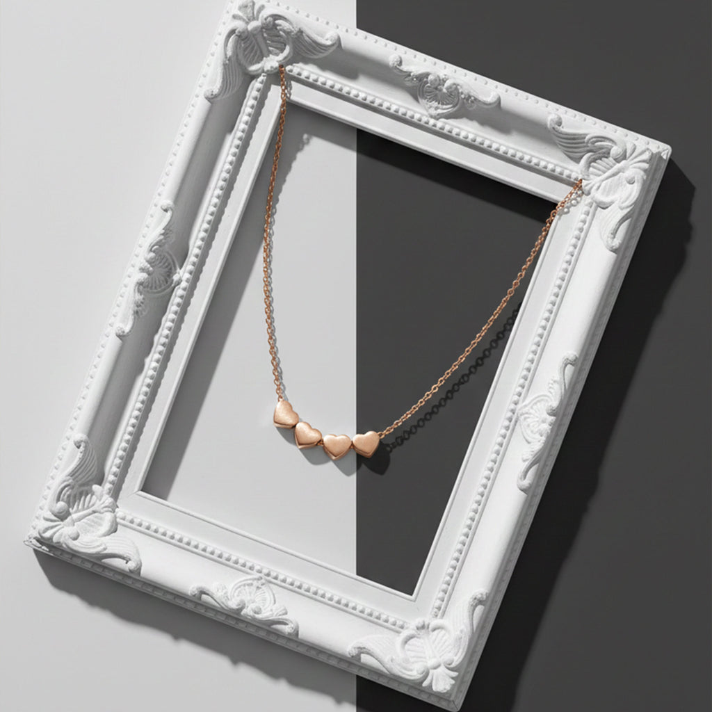Bharati Rose Gold Necklace GWN -28