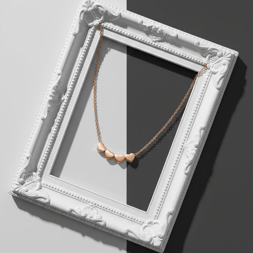 Bharati Rose Gold Necklace GWN -28