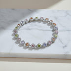 Silver Multi-Color Bracelet GWB -152