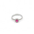 Royal Pink Halo Ring GWR -38
