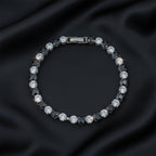 Black & White Crystal Bracelet GWB -57