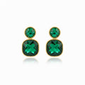Emerald Square Earrings GWE -152