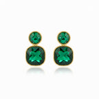 Emerald Square Earrings GWE -152