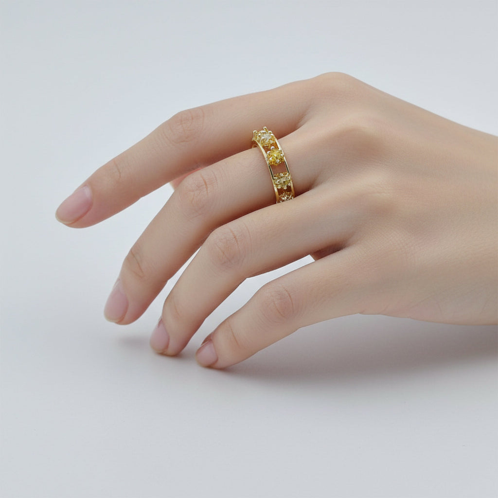 Royal Crown Adjustable Ring GWR -35