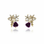 Crystal Stud Earrings  GWE -157
