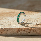 Emerald Arc Adjustable Ring GWR -81