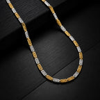 Men’s Dual-Tone Gold & Silver Link Chain GMC -4