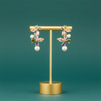 Bloom Pearl Stud Earrings GWE -155