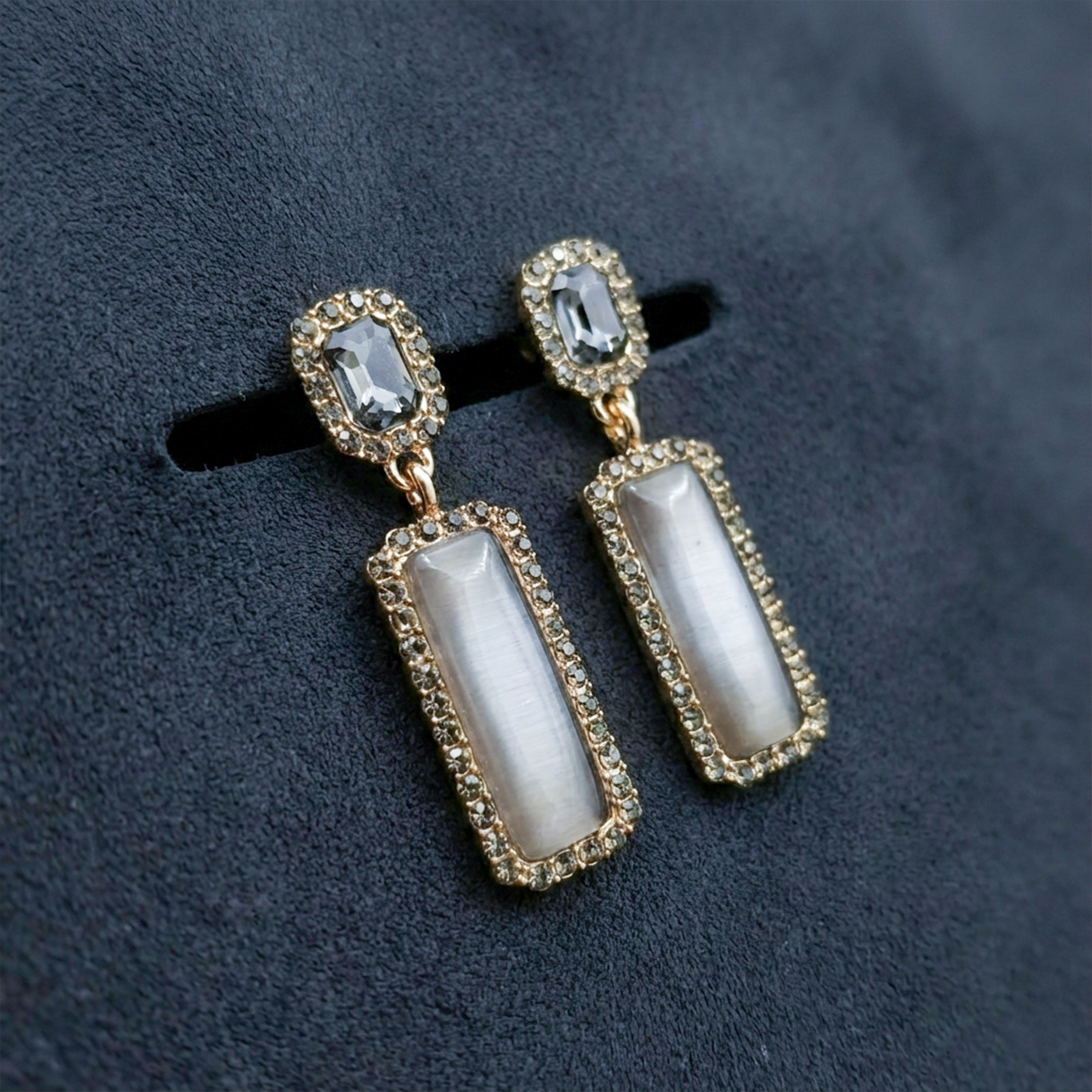 Rectangular Drop Earrings GWE -187