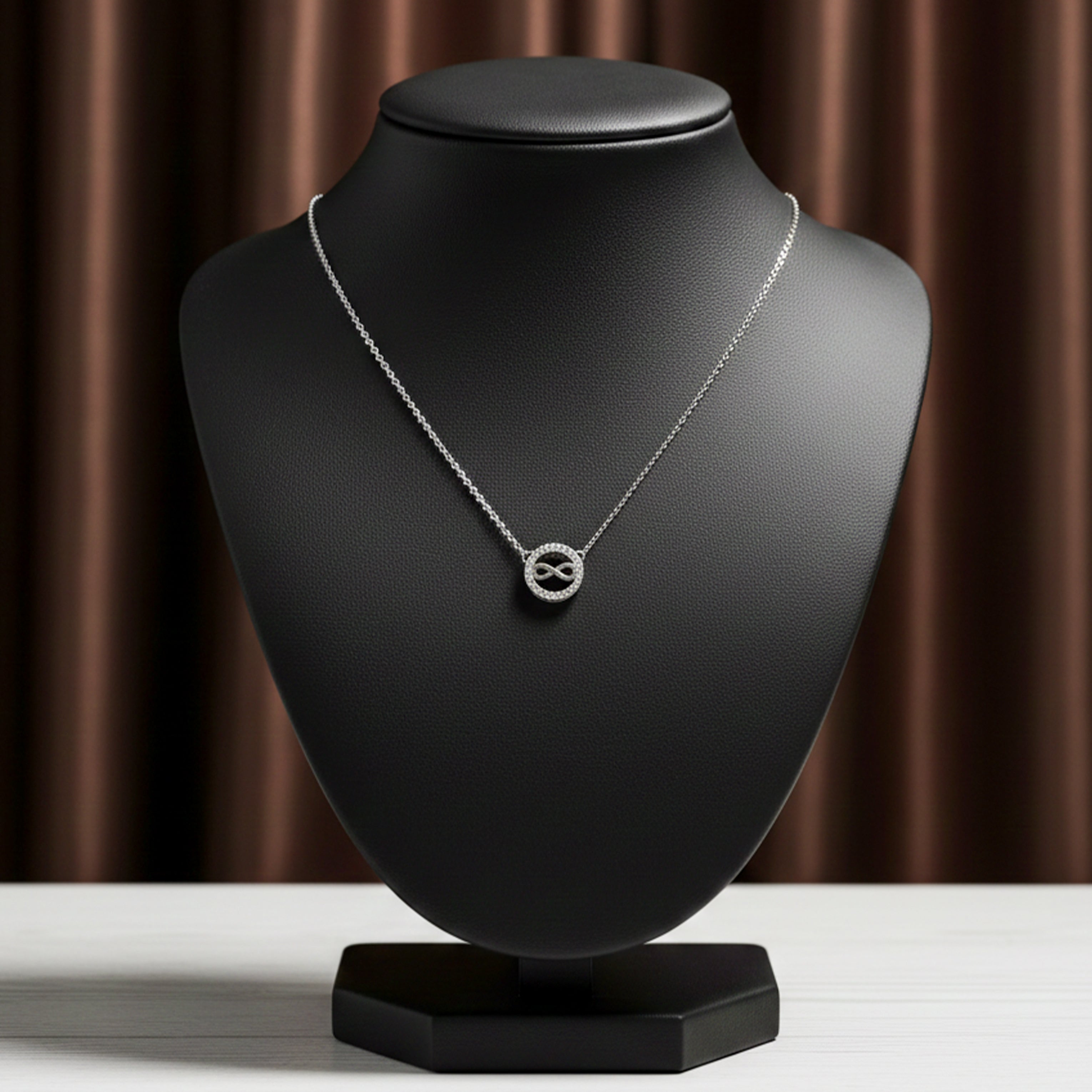 Halo Pendant Necklace GWN -49