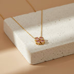Clover Heart Pendant Necklace GWN -85