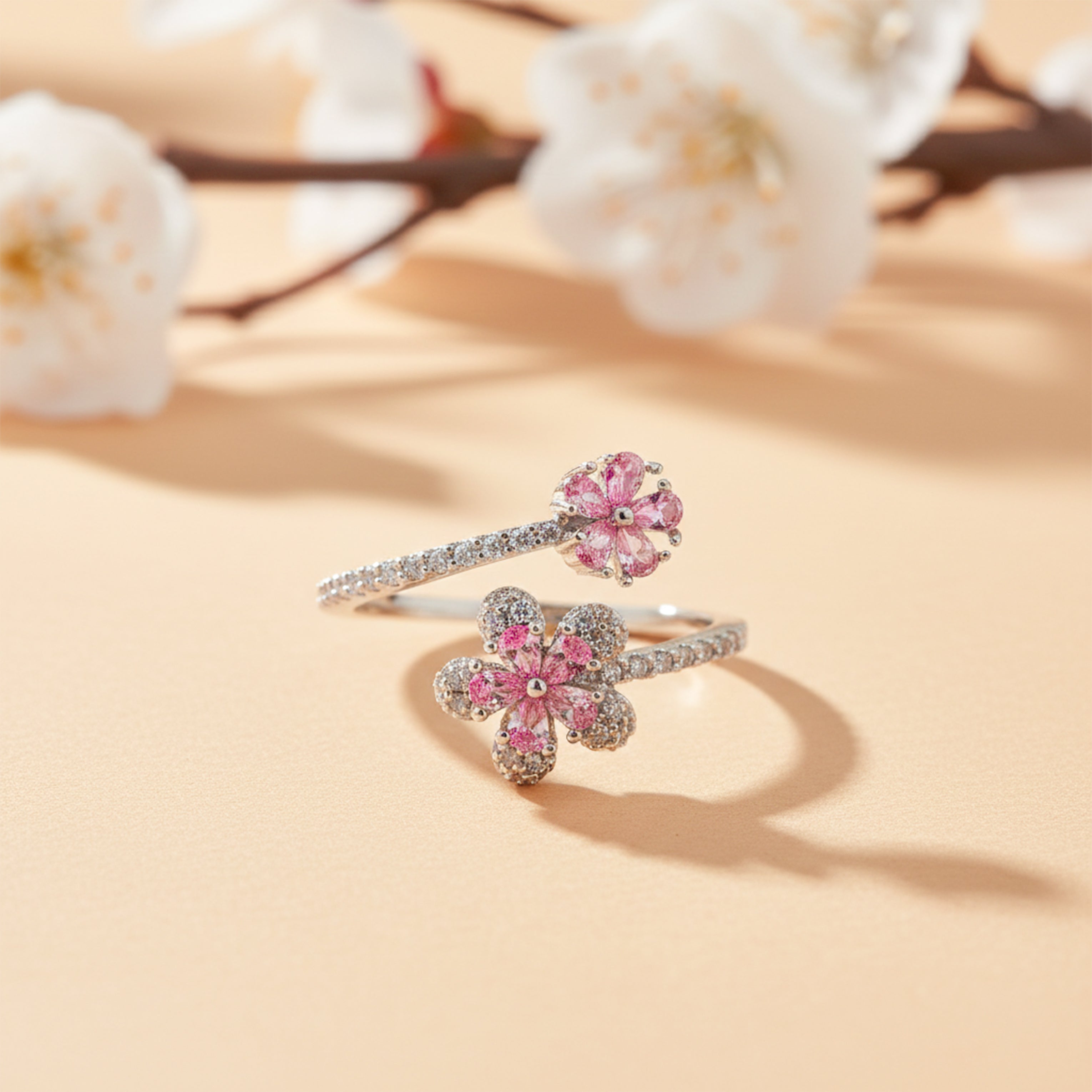 Pink Blossom Ring GWR -65