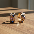 Resin Gems Women Earring GWE -1