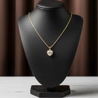 Brilliant Heart-Cut Crystal Women Neckless GWN -75