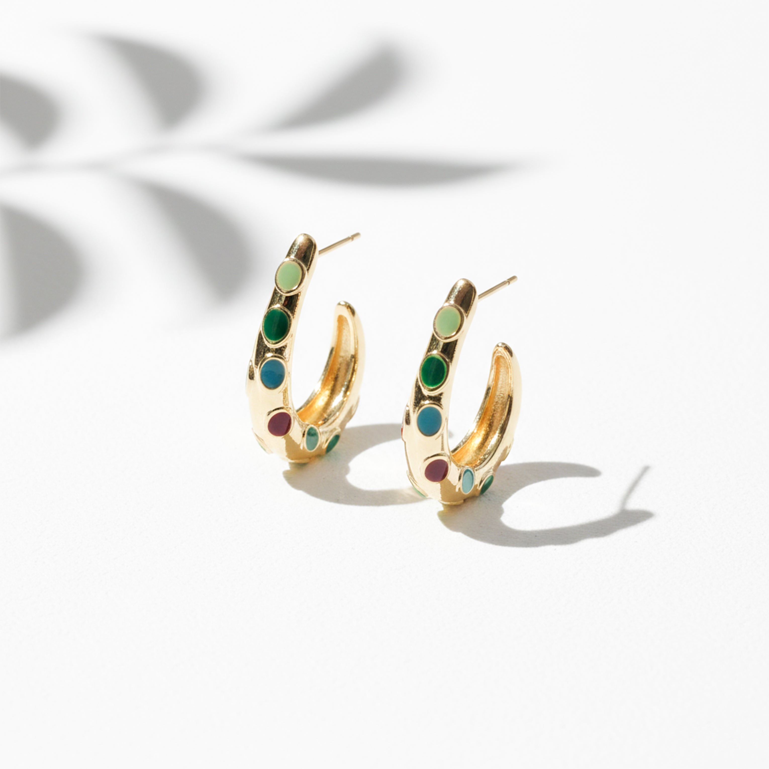 Navrang Elegance Hoops Earring GWE -23