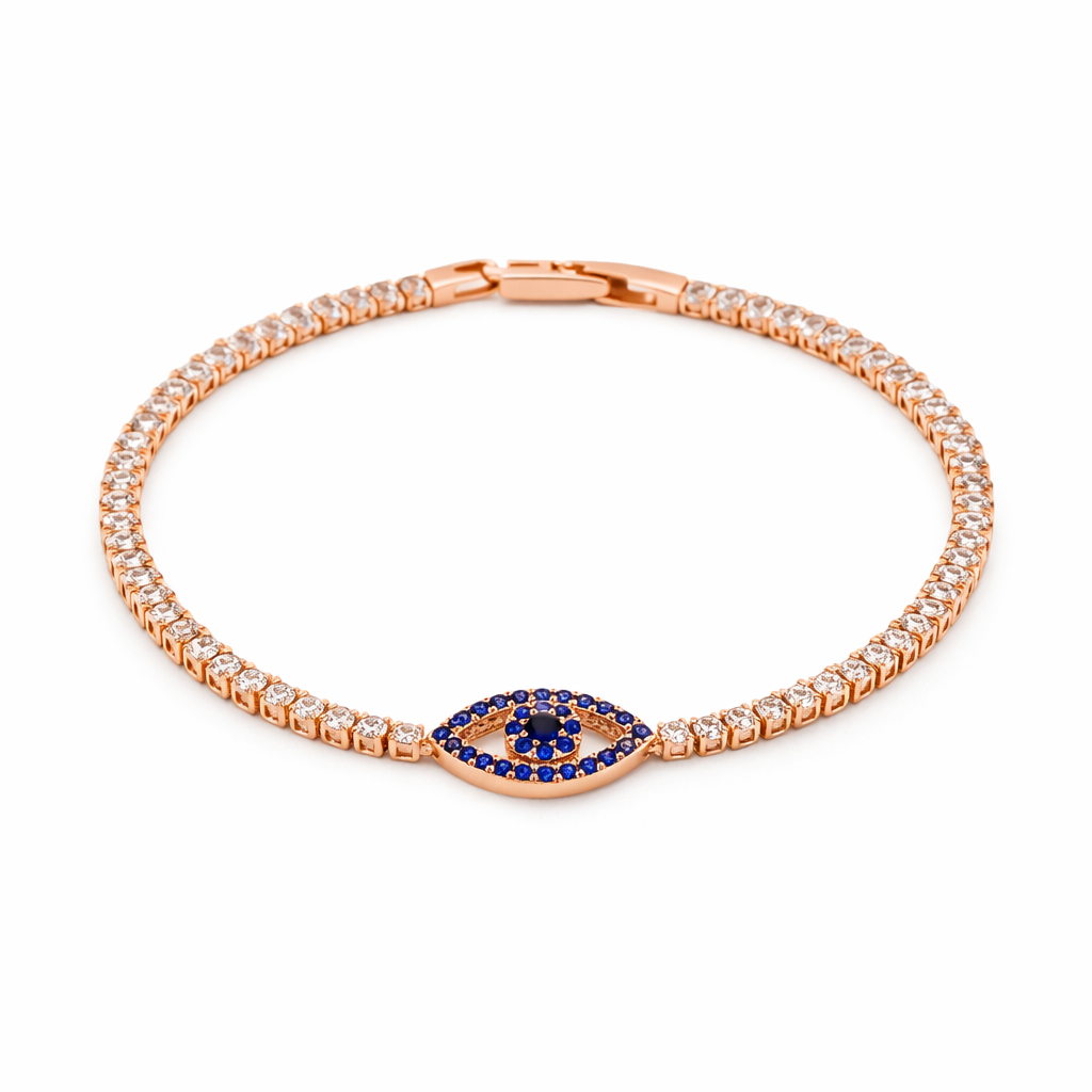 Evil Eye Luxe Tennis Bracelet GWB -103