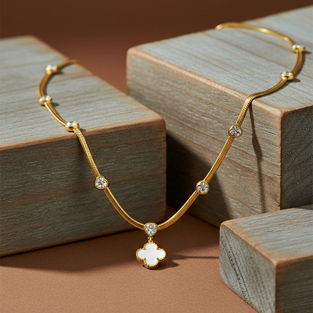 Ira Clover Necklace GWN -2