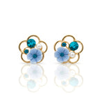 Sky Bloom Stud Earrings GWE -236