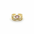 Royal Blush Halo Wrap Ring GWR -46