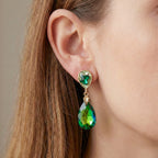 Emerald Green Earrings GWE -193