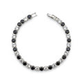 Black & White Crystal Bracelet GWB -57